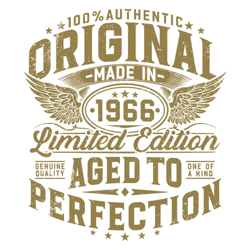 Cadeau d’anniversaire original de 1966