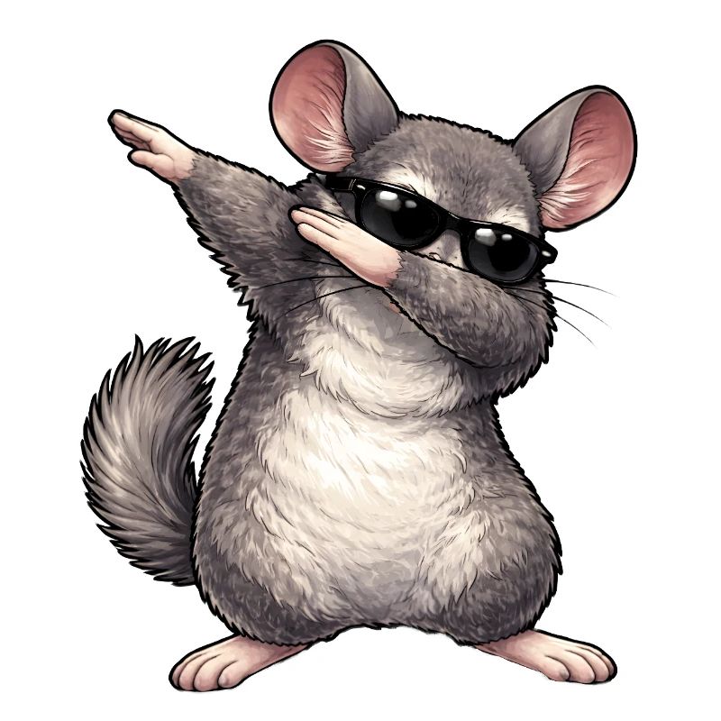 Dabbing Chinchilla