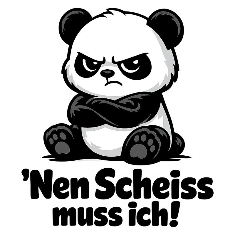 Nen Scheiss Muss Ich Panda