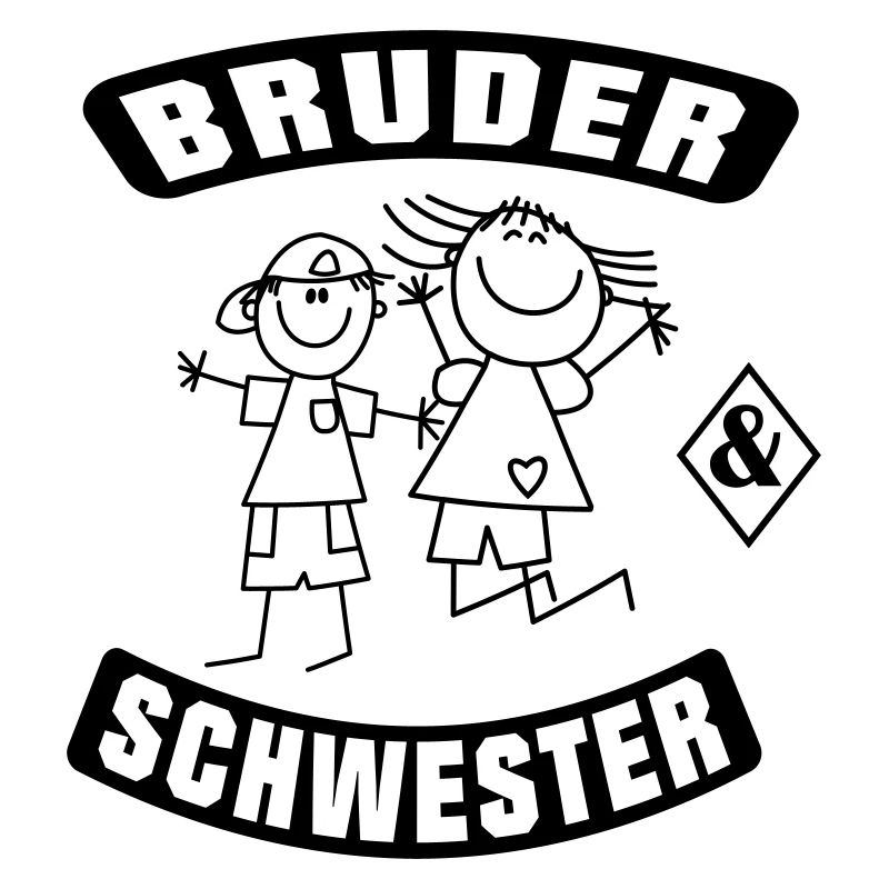 Bruder und Schwester