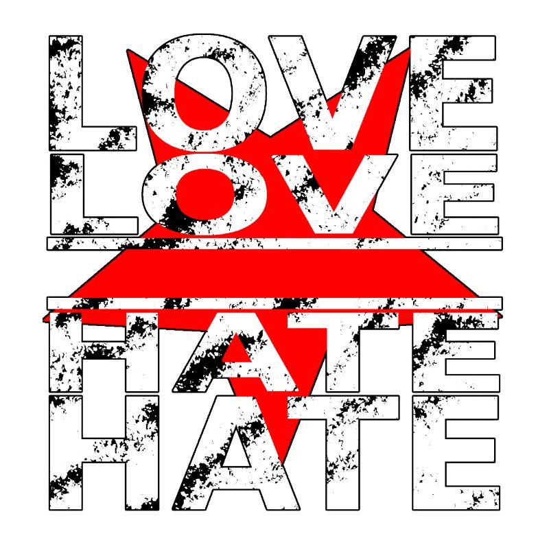 love love hate hate