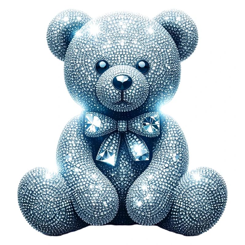 Crystal Bear Diamond Diamonds