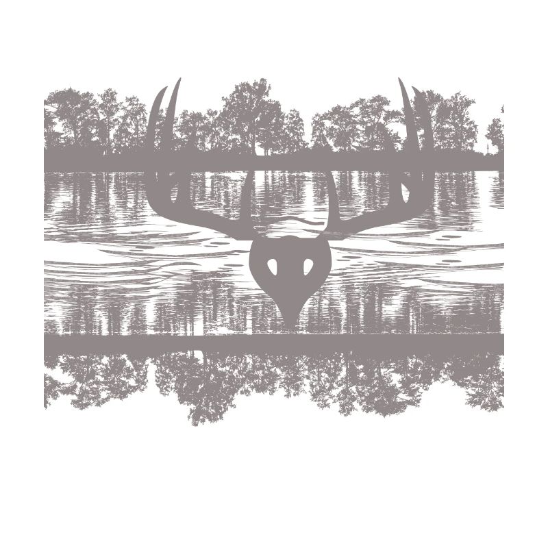 Reflets de la faune Conception de la silhouette