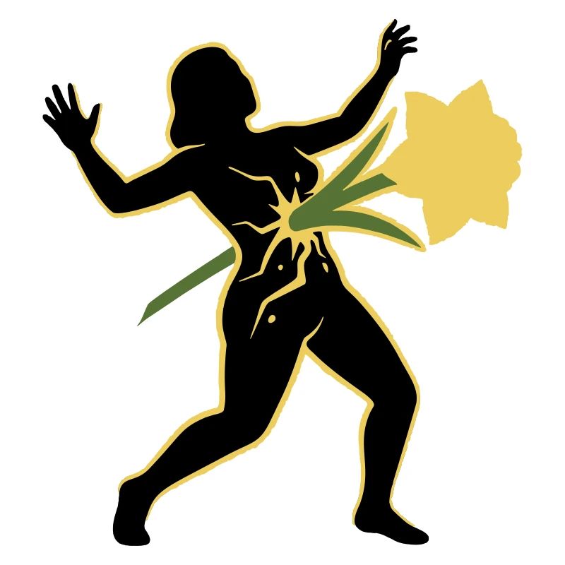 Danse de la Silhouette avec la Fleur