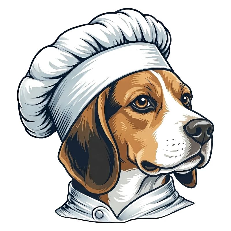 Chef Beagle – Chef chien drôle