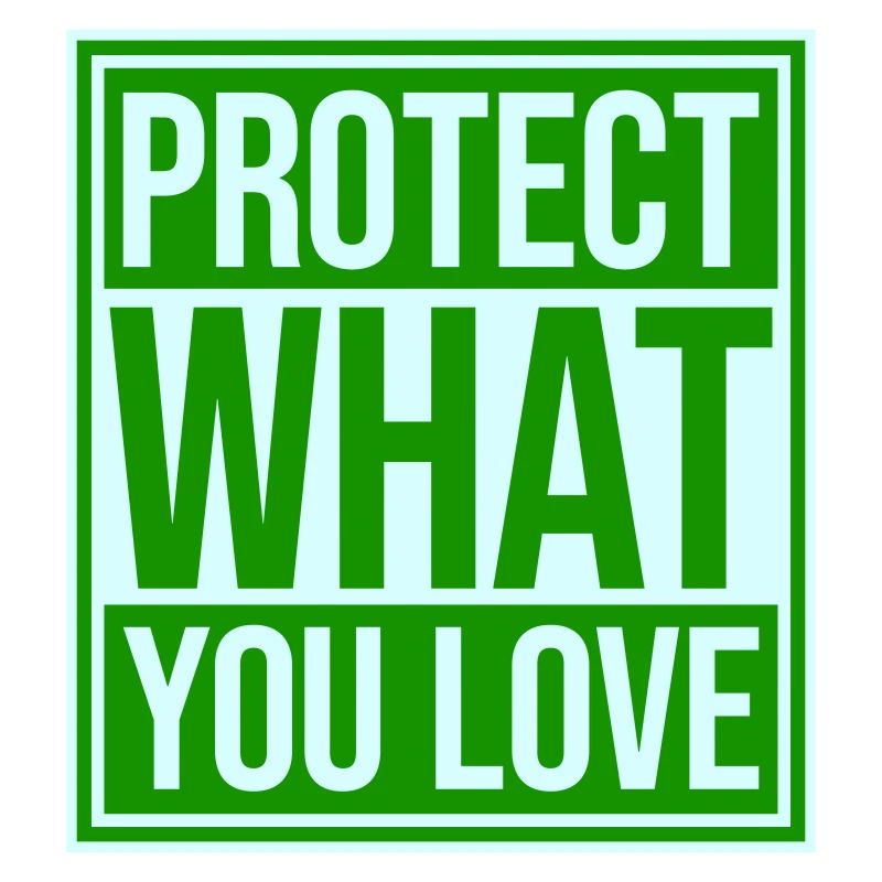 Déclaration de protection de la nature Protéger ce que vous aimez Logo de la Déclaration de Protection de la Nature