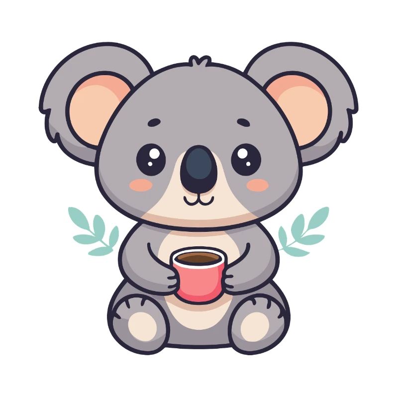Koala-Süßkaffee