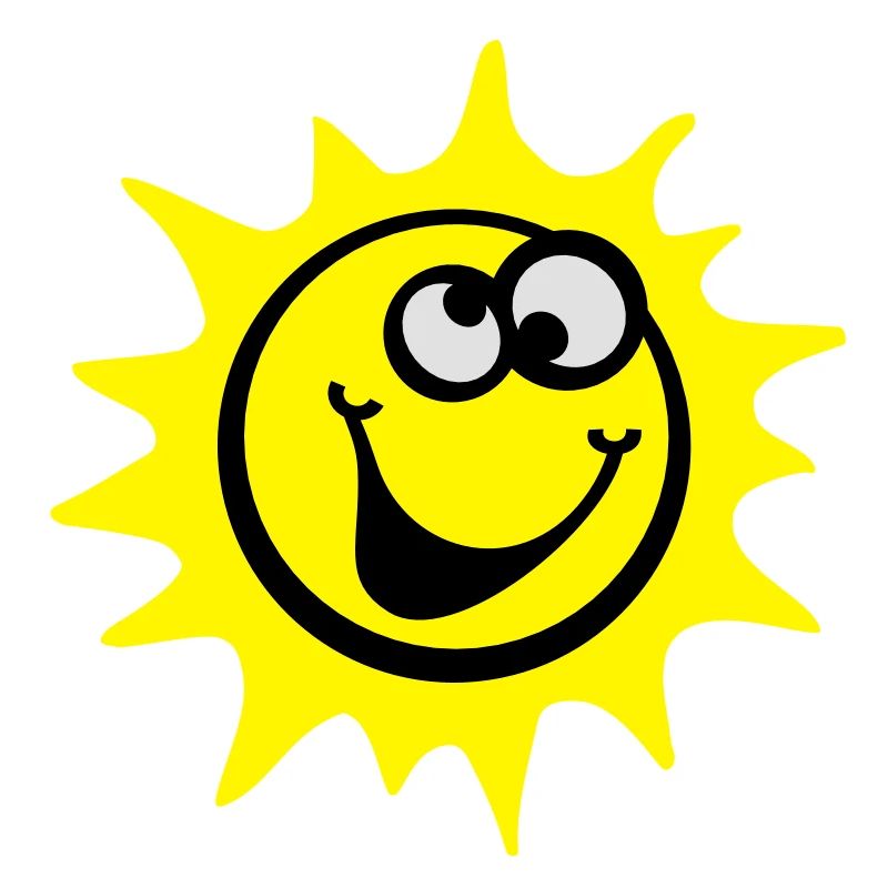 sonne 3c smiley / comic style