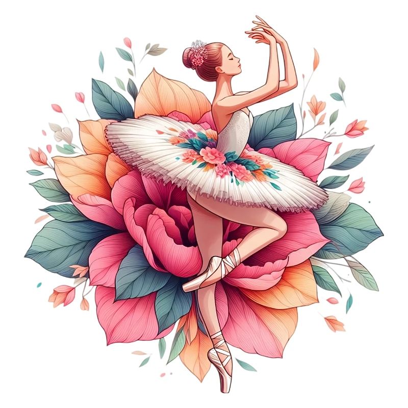 Danseuse de ballet avec tutu