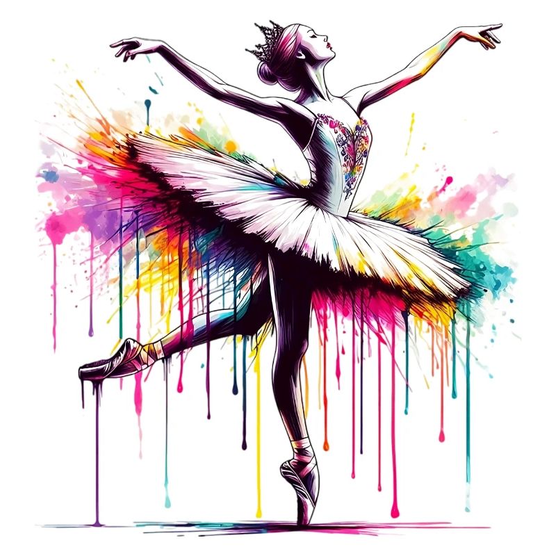 Danseuse de ballet avec tutu
