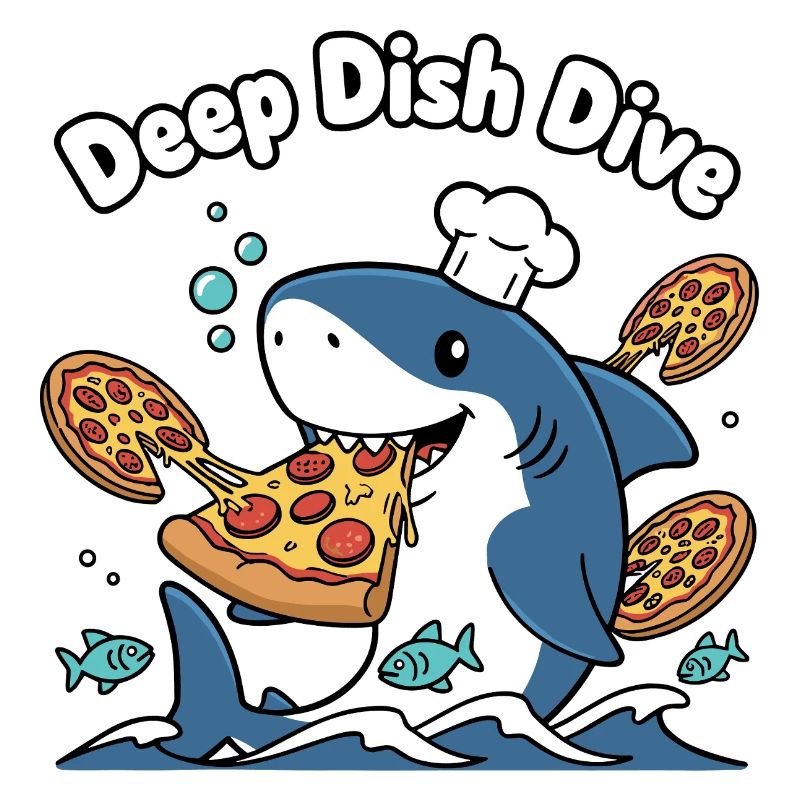 Deep Dish Dive Shark Chef