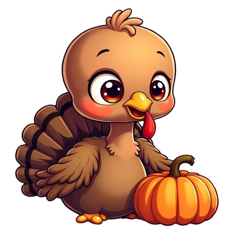 Bébé dinde de Thanksgiving