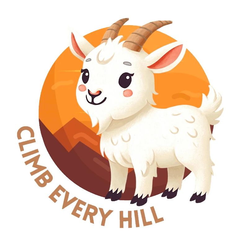 Cute White Goat