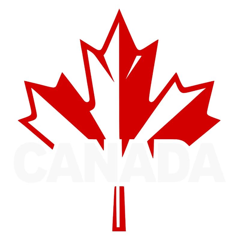 Red Maple Leaf Canada Logo