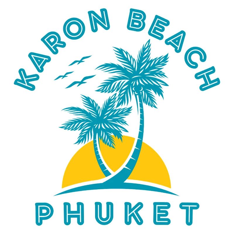 Karon Beach Phuket Palm Sunset 