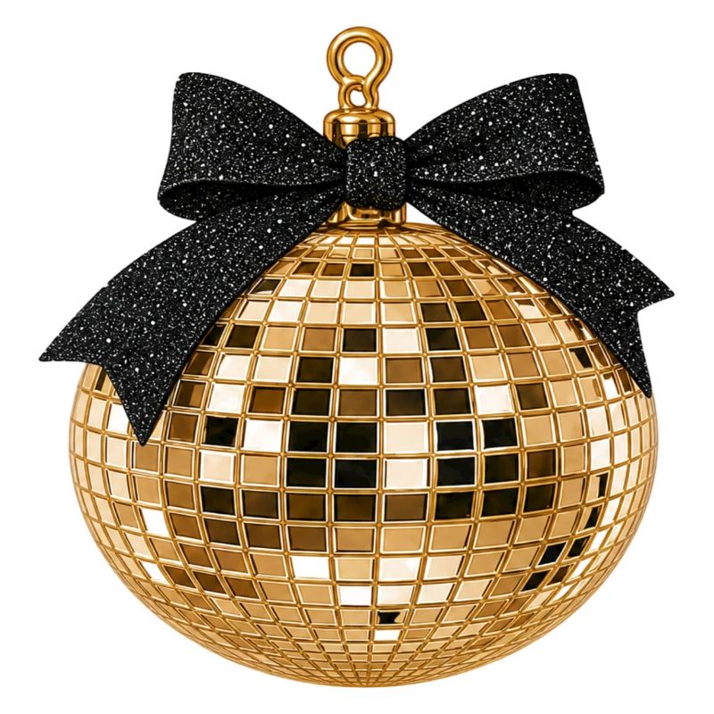 Boule disco avec arc