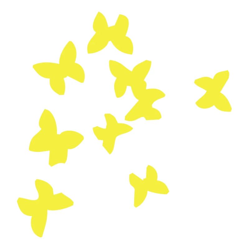 Oiseaux d'été jaune
