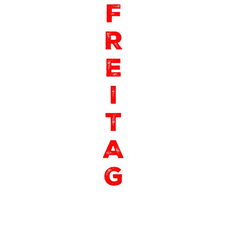 Freitag - rot