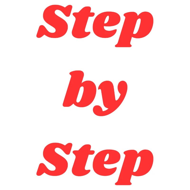 Step by step typography