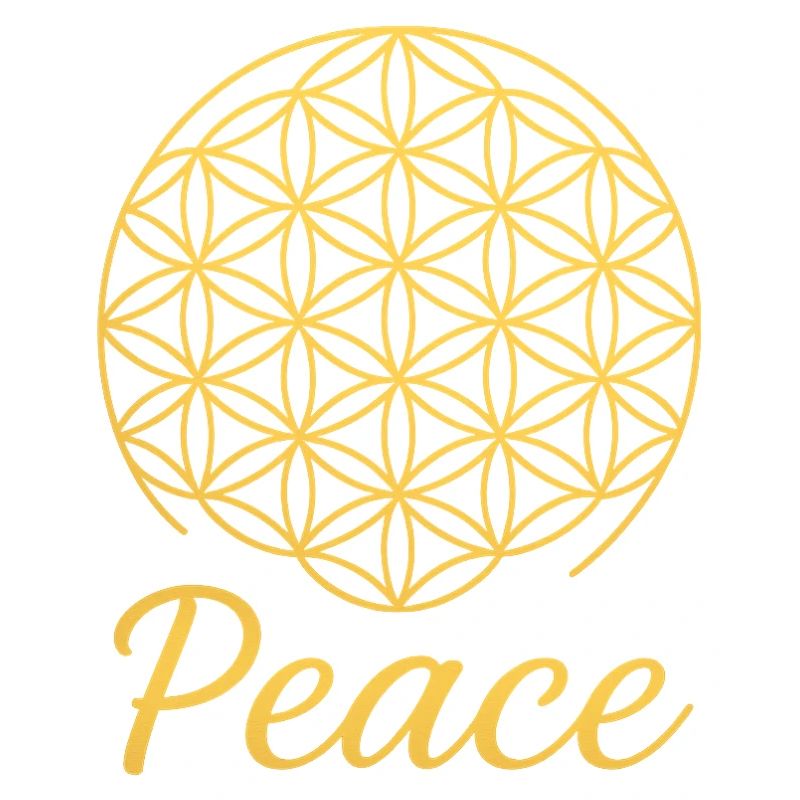 Blume des Lebens - Peace