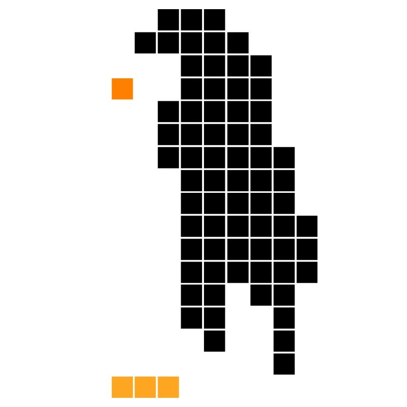 Pixel Penguin – Design rétro d’animaux