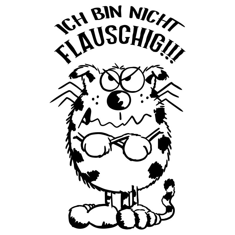 Ich bin nicht flauschig Katze - Comic