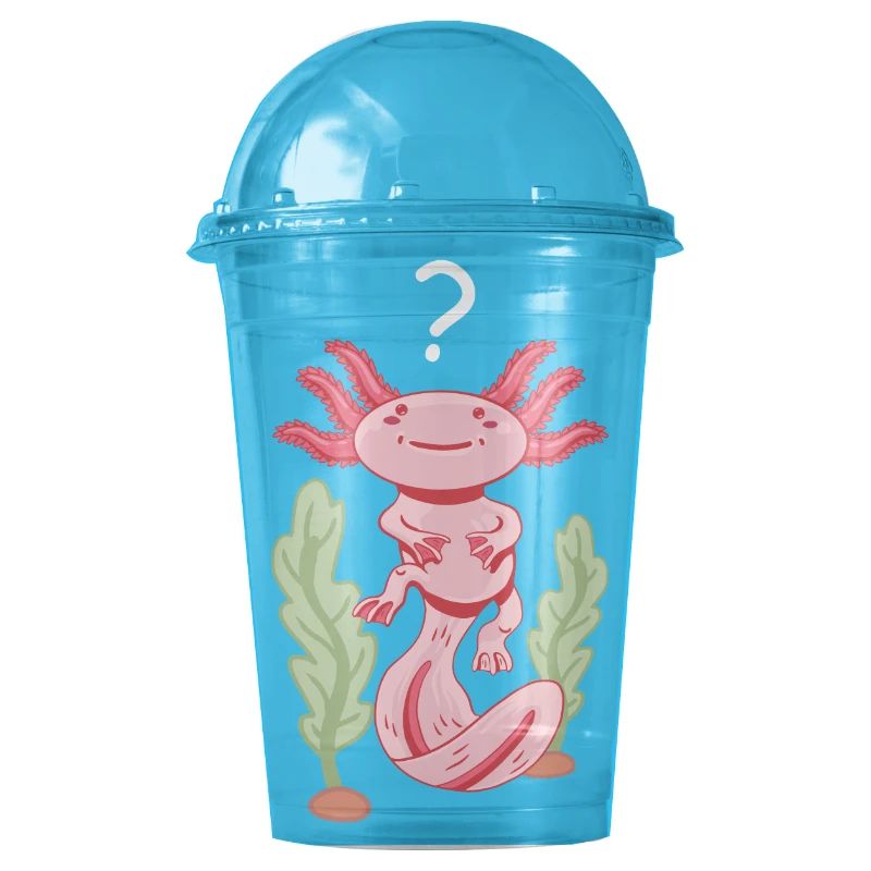 Ocelot fish in plastic cup
