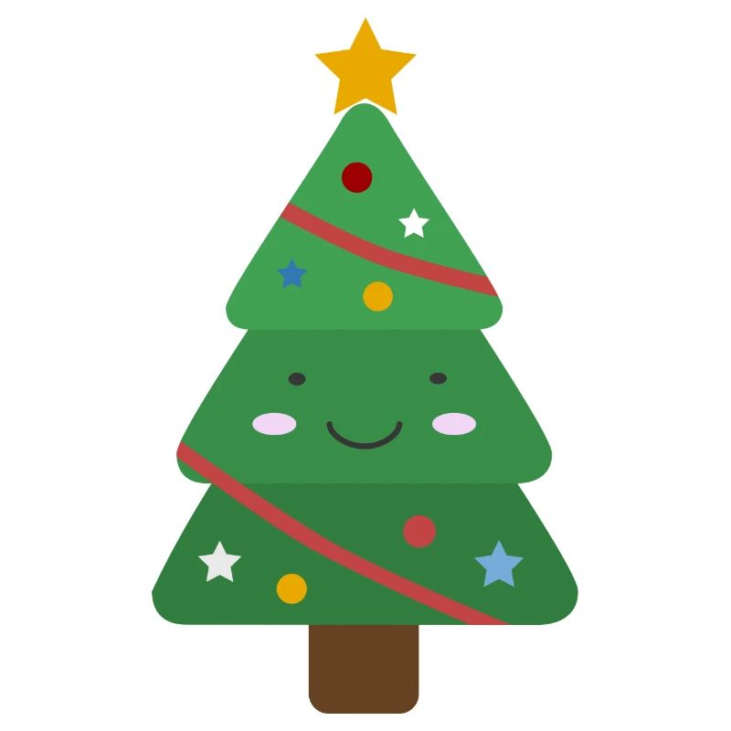 Cute Christmas tree