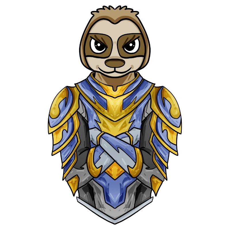 Knight Sloth cool