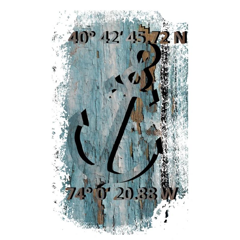 Anchor with coordinates