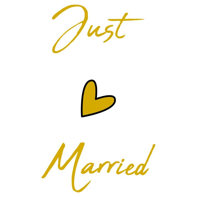 JUST MARRIED. EVJF. SAINT VALENTIN. COUPLE