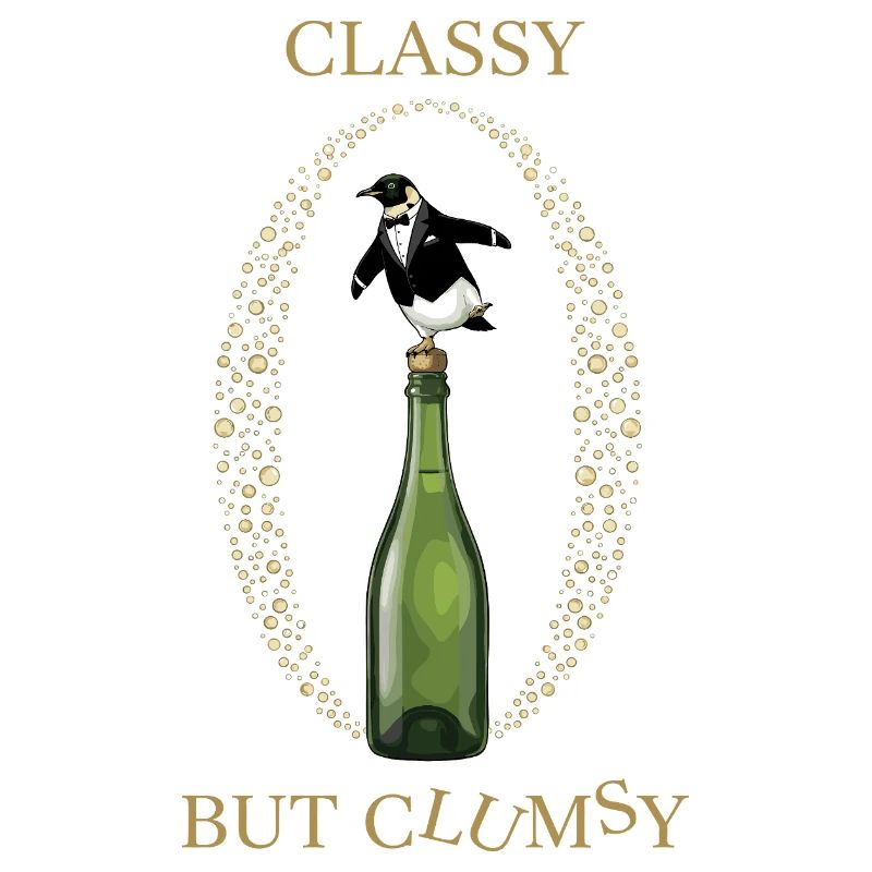 Classy Clumsy Pinguin