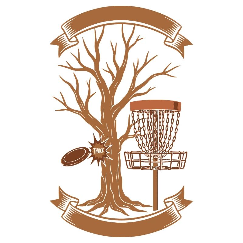 THACK Tree Hit Disc Golf Basket Flying Disc