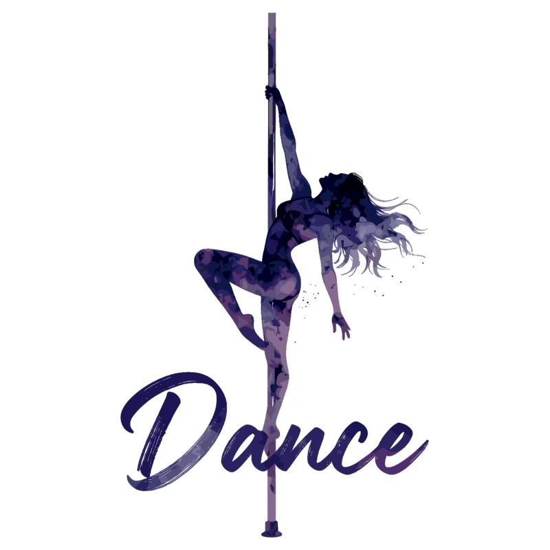 Silhouette de pole dance – Pole Art élégant