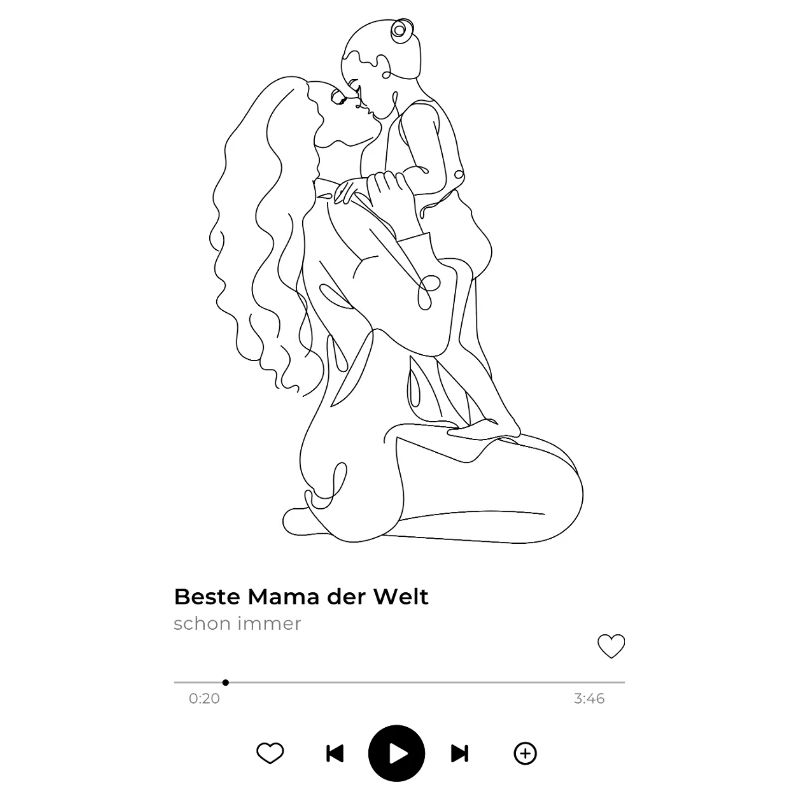 Beste Mama der Welt – Muttertag Geschenk