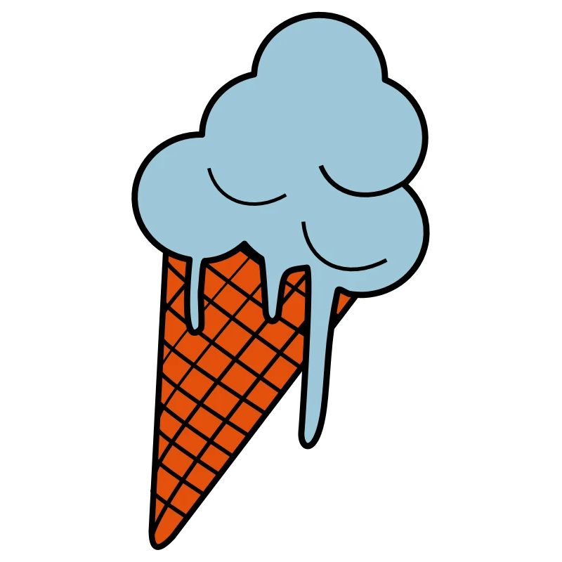 Schmelzendes Eis