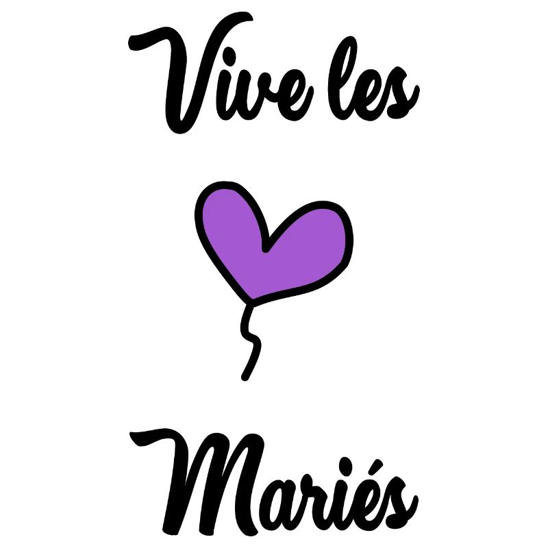 JUST MARRIED. EVJF. SAINT VALENTIN. COUPLE