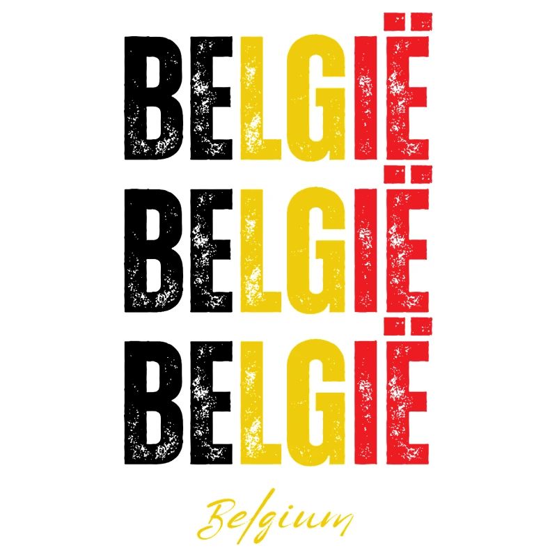 Fierté belge, drapeau de la Belgique