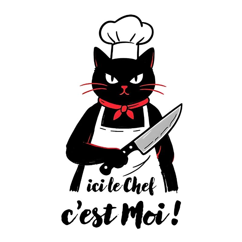 Black Cat cook, here the chef is me!