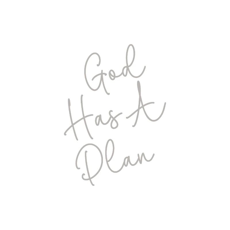 Gottes Plan Kreuz Handschrift Glaube Kirche Bibel