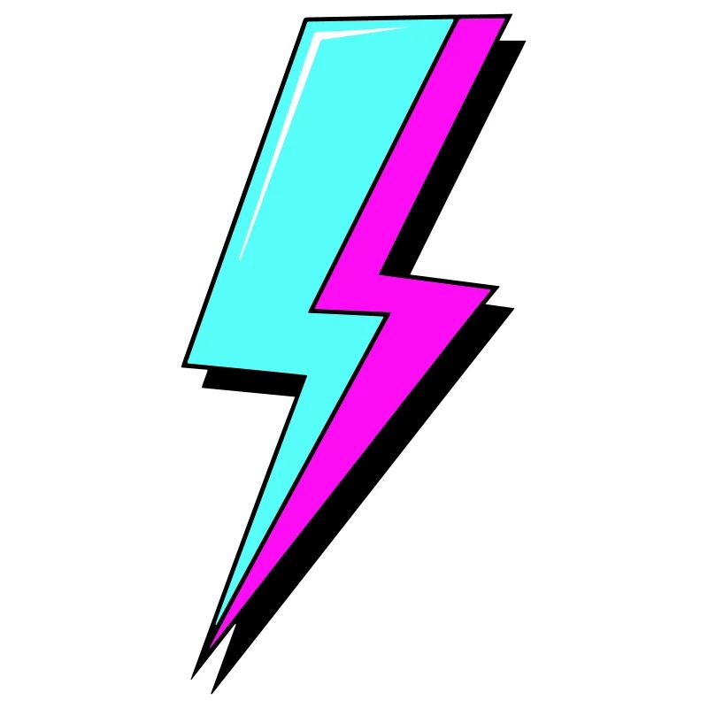 Psychedelische Neon-Beleuchtung