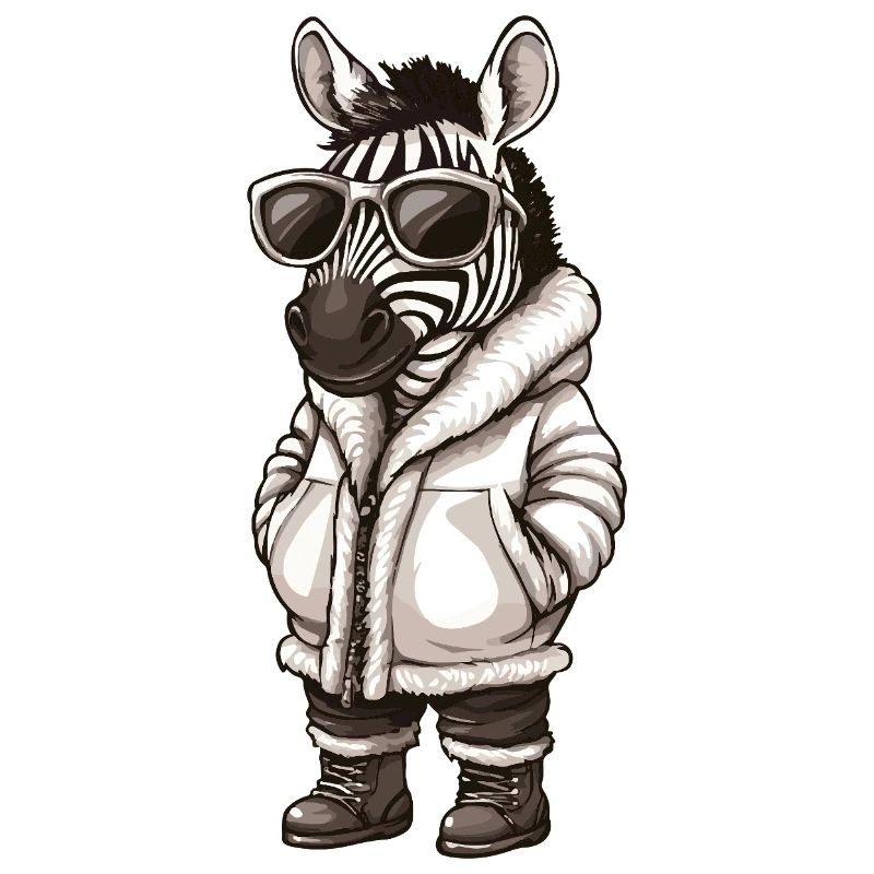 Zebra Cool Winter