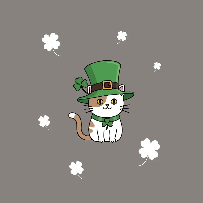 Chat de la Saint-Patrick