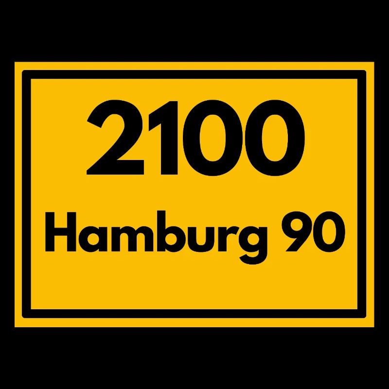 ANCIEN CODE POSTAL RETRO 2100 HAMBOURG 90 ALSTER