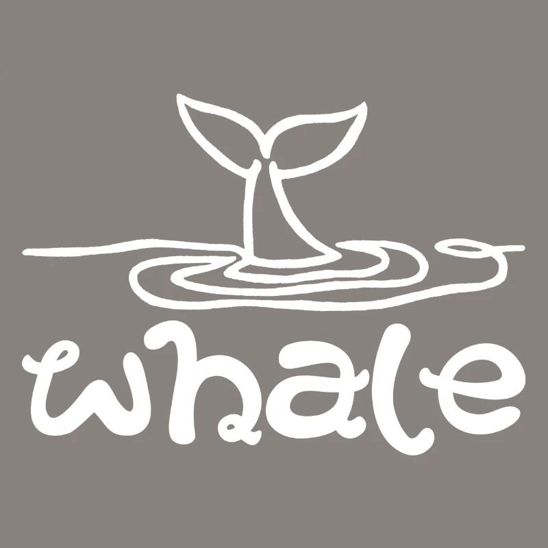 La queue de la baleine (blanc)