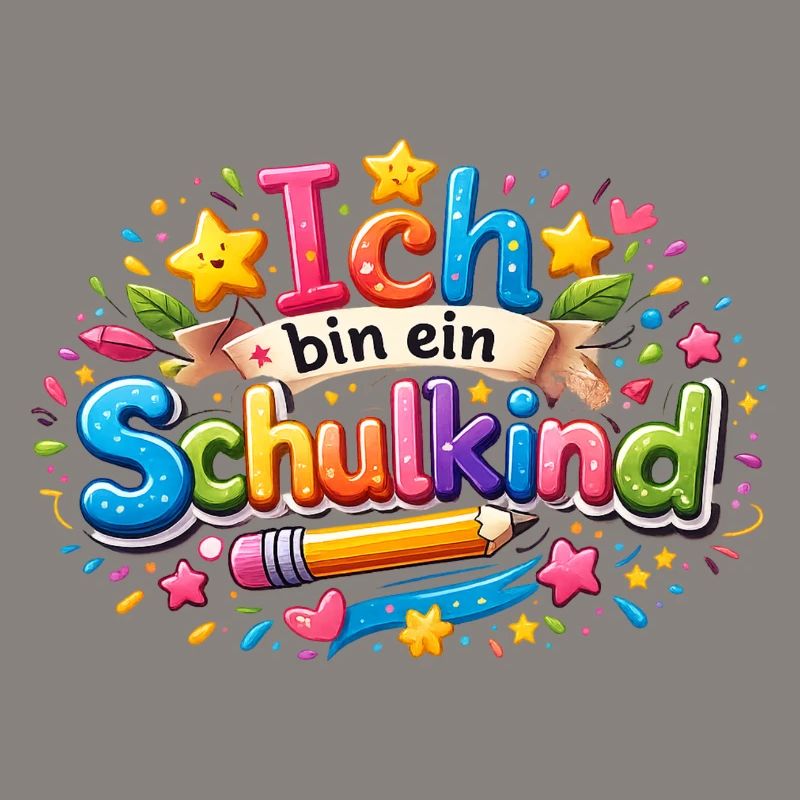 Ich bin ein Schulkind Einschulung Geschenk