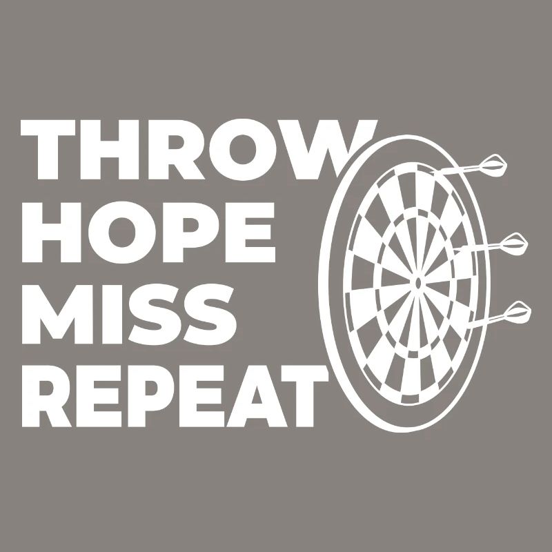 throwing, hoping, missing, repeating