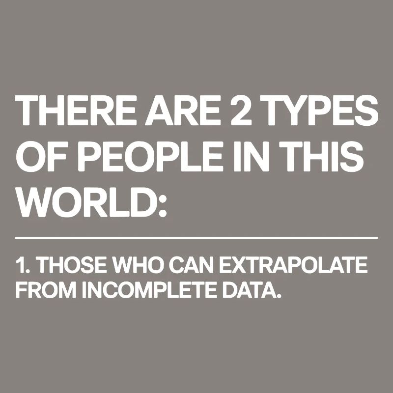 Statistik Analyse Data Science Extrapolation