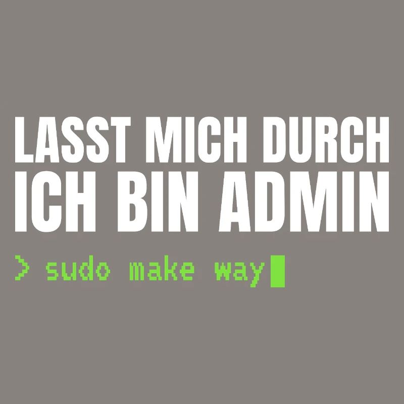 Lasst mich durch, ich bin Admin – Sudo Make Way