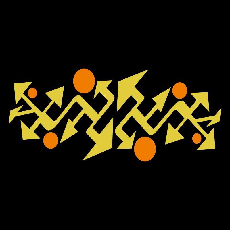 Motif abstrait de Cean